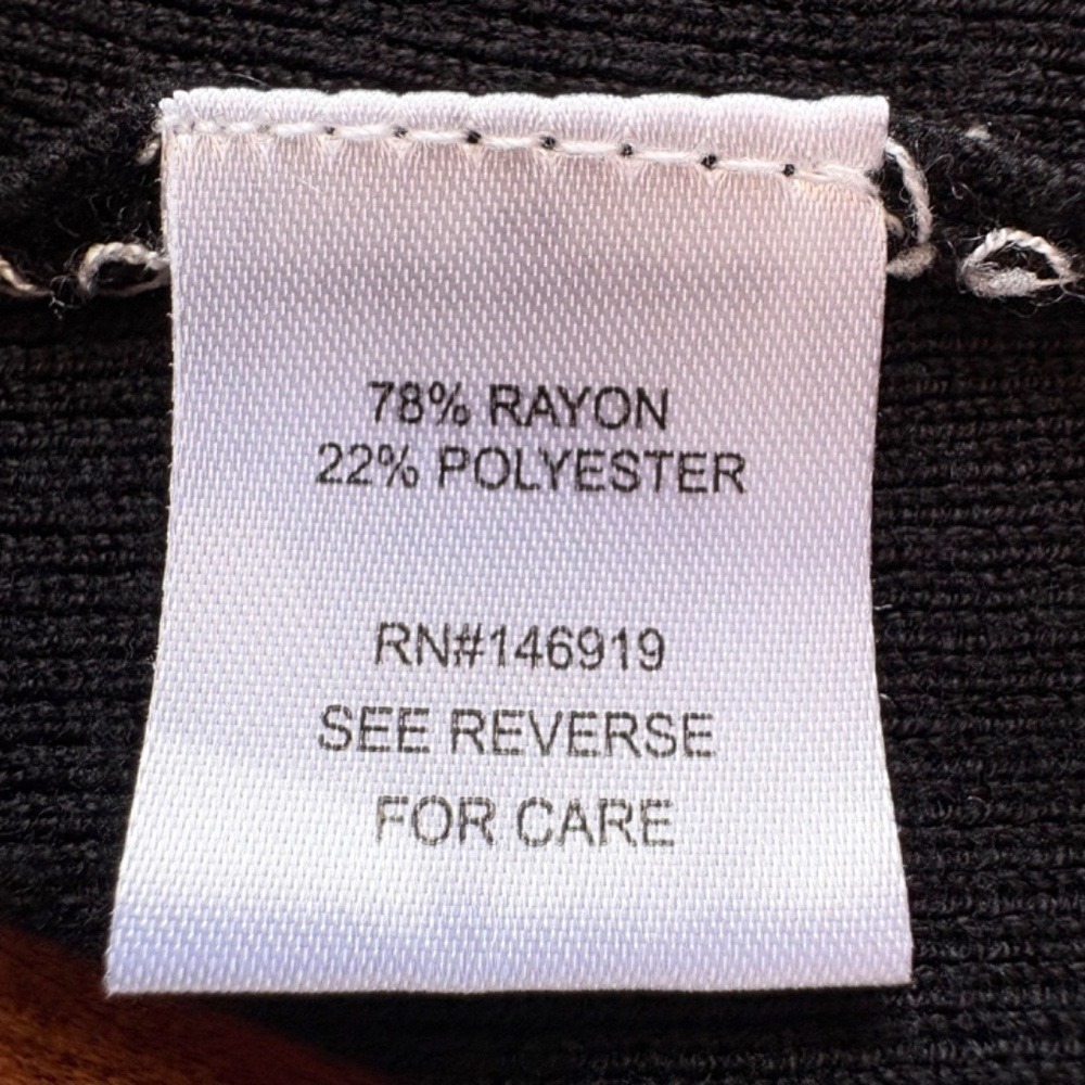 Rachel‎ Rachel Roy Striped Knit Tank Top, Womens M Black/White - Picture 3 of 9